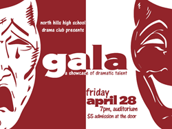 Drama Club Gala Showcases Theatrical Talent on April 28