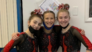 North Hills gymnasts compete in first-ever meet