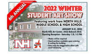 North Hills Art Center hosting 6th Annual Student Art Show