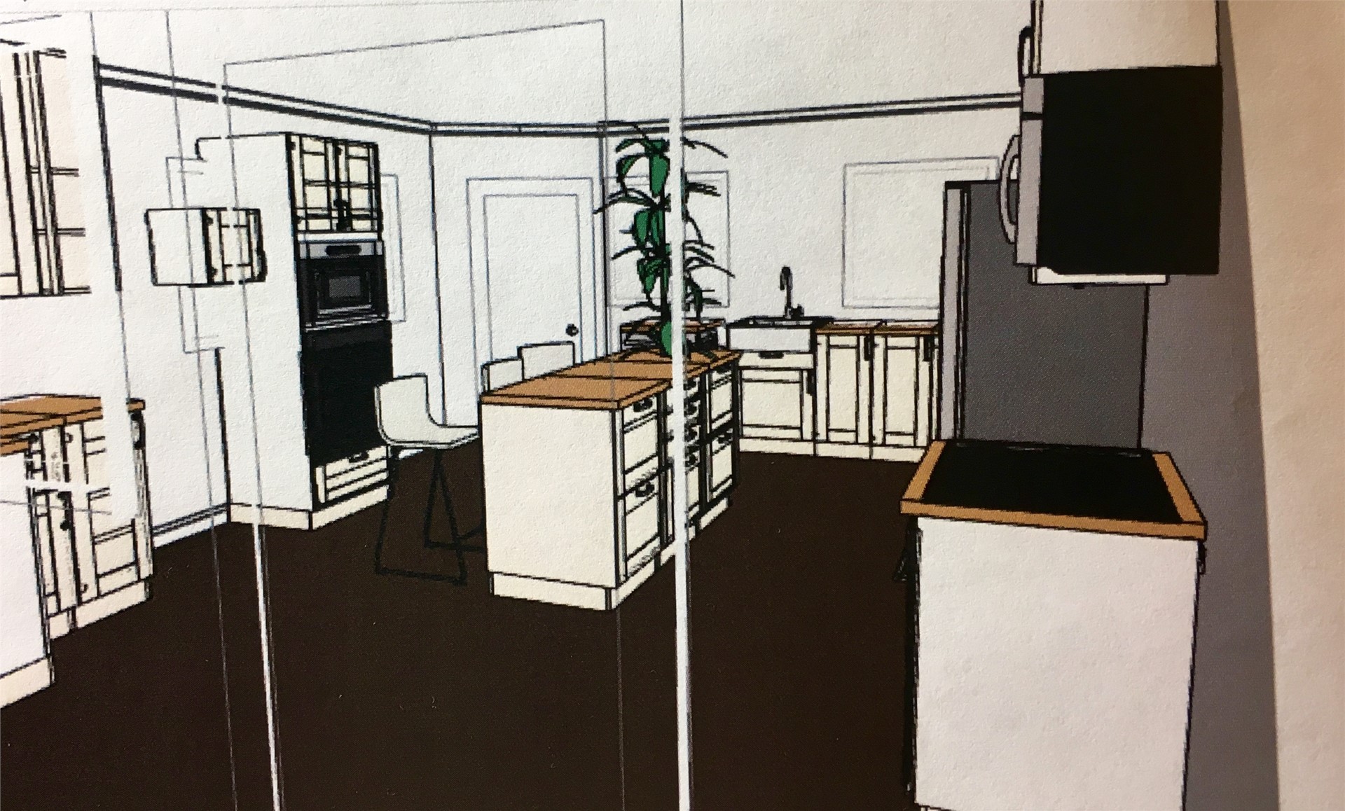 CADD-assisted kitchen design