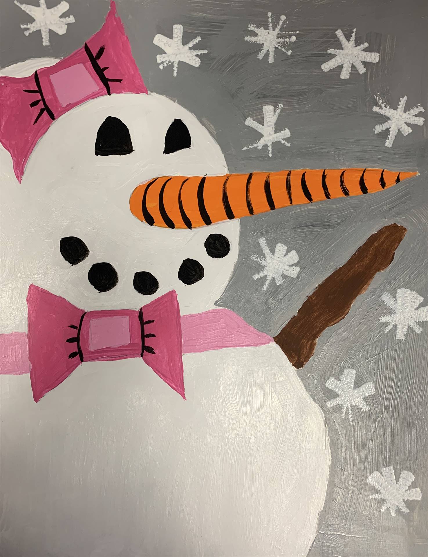 Winter Holiday Card Art Contest entry