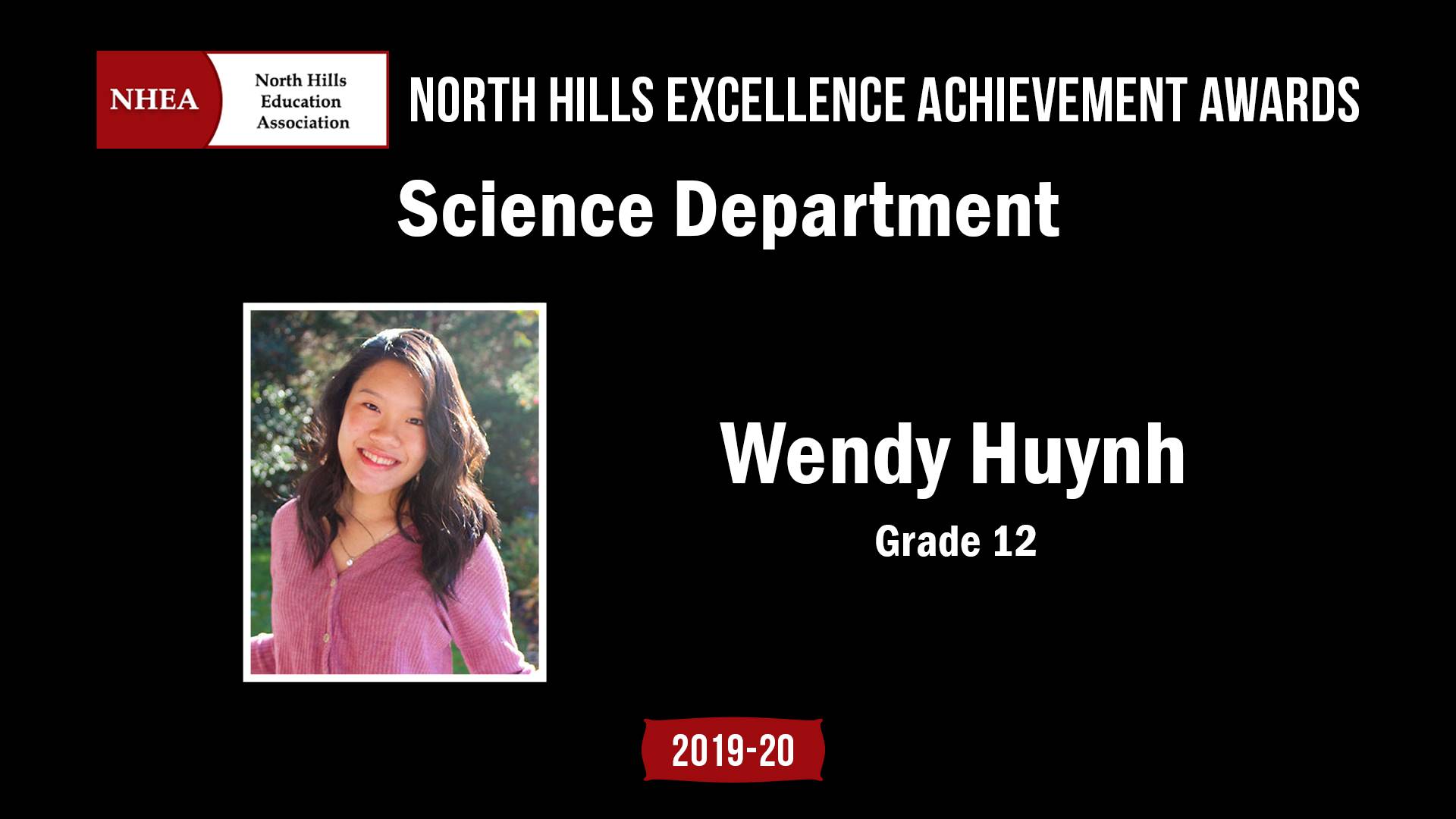 2019-20 NHEA Excellence Achievement Award winners