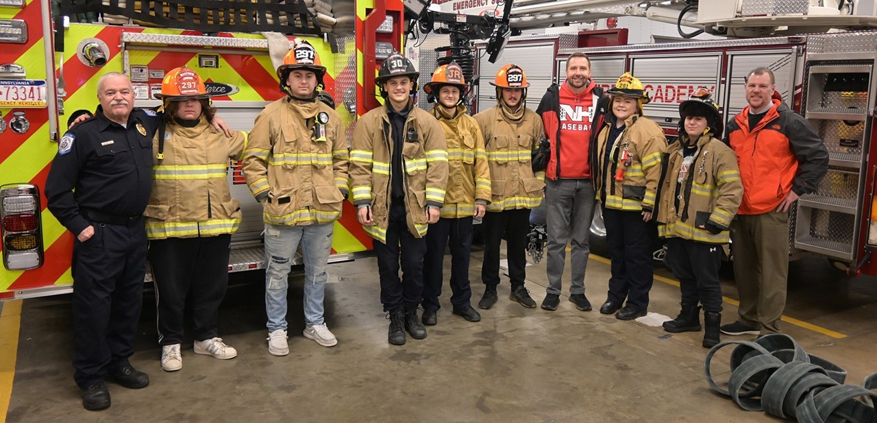North Hills High School now offers firefighter training through the Allegheny County Fire Academy.