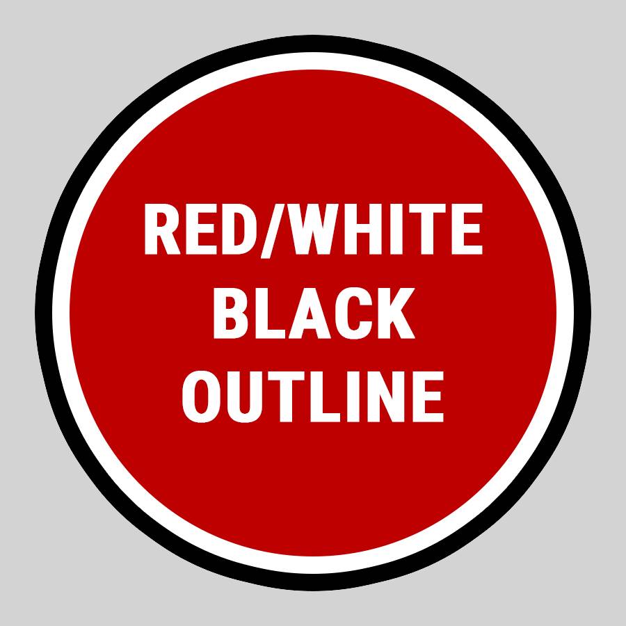 Red/White Black