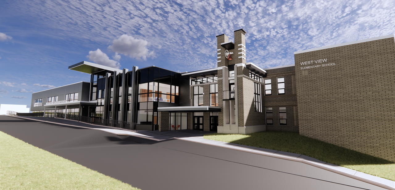 West View Elementary rendering