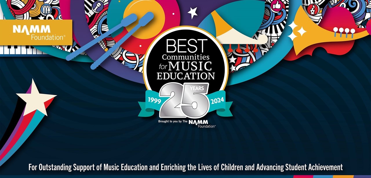 Best Communities for Music Education banner